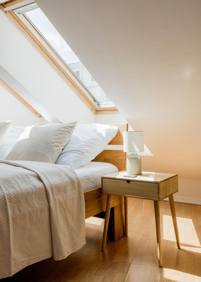 Bright And Spacious Penthouse W/ Terrace & Parking Budapeste Exterior foto